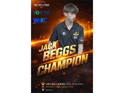 ​ผลอย่างเป็นทางการ – JOY BILLIARDS THE GRAND FINAL QUALIFIER (จีน)